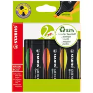 Stabilo: Set evidenziatori GREEN BOSS 4 pezzi