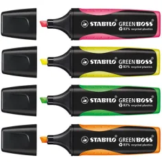 Stabilo: Set evidenziatori GREEN BOSS 4 pezzi immagine 2
