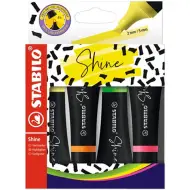 Stabilo: Set evidenziatori Shine 4 pezzi