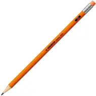 Stabilo: Swano arancione neon con gomma, matita in grafite HB