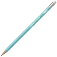 Stabilo: Swano matita in grafite HB con gomma, colore blu pastello