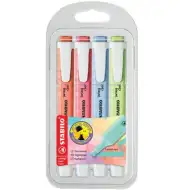 Stabilo: Swing Cool evidenziatore pastello confezione da 4 pezzi