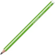 Stabilo: Trio Thick matita grafite triangolare colore verde 2B