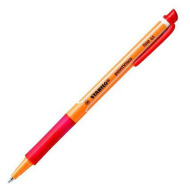 Stabilo: penna a sfera Point Visco, colore rosso, 0,5 mm