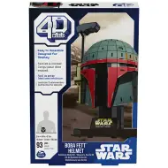 Star Wars: Casco di Boba Fett 4D puzzle da 93 pezzi - Spin Master
