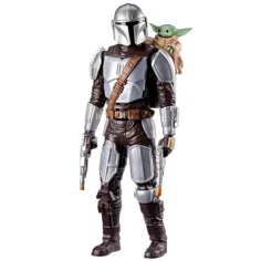 Star Wars: Il Mandaloriano e Grogu - set di action figure con effetti sonori - Hasbro immagine 2