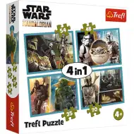 Star Wars: The Mandalorian 4 in 1 puzzle - Trefl