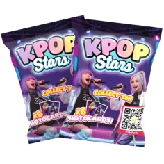 Star del K-Pop: carte fotografiche a sorpresa - set da 6