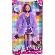 Steffi Love: Bambola alla moda Fluffy con abito viola - Simba Toys