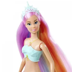 Steffi Love: Steffi sirena arcobaleno magico con coda luminosa - Simba Toys immagine 4