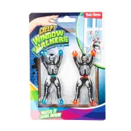 Sticky Man: Set di 2 figure scheletriche arrampicanti su finestre