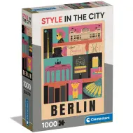 Stile nella città Berlino puzzle da 1000 pezzi - Clementoni
