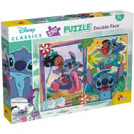 Stitch 2 in 1 puzzle da 250 pezzi e libro da colorare 50x35cm - Lisciani