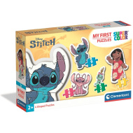 Stitch puzzle di forme 4 in 1 Supercolor - Clementoni