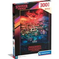 Stranger Things puzzle super 300 pezzi - Clementoni