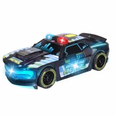 Streets Beatz Rhythm pattuglia auto da 20 cm con luci e suoni - Dickie Toys immagine 2