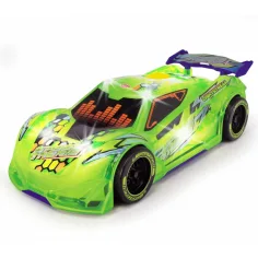Streets Beatz: Speed Tronic auto verde neon con luci e suoni 20 cm - Dickie Toys immagine 2