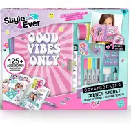 Style 4 Ever: Diario segreto con set di decorazioni e adesivi