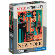 Style in the City New York - Puzzle da 1000 pezzi - Clementoni