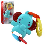 Sun Baby: Elefante allegro sonaglio e massaggiagengive per bambini senza BPA