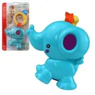 Sun Baby: Elefante blu allegro sonaglio per bambini senza BPA