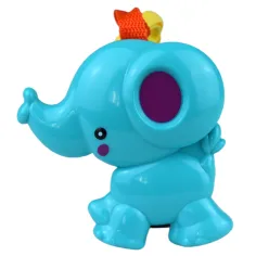 Sun Baby: Elefante blu allegro sonaglio per bambini senza BPA immagine 3