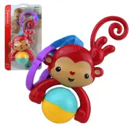 Sun Baby: Scimmietta allegra con sonaglio senza BPA e sfera rotante