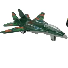 Super Army: Set di giochi militari con veicoli in metallo e aereo a retrocarica in due varianti immagine 5