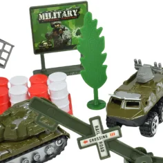 Super Army: Set di giochi militari con veicoli in metallo e aereo a retrocarica in due varianti immagine 8