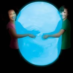 Super Glo Wubble palla luminosa blu 75 cm immagine 2
