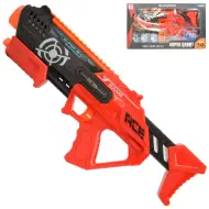 Super Shoot: Fucile manuale spara-spugne con proiettili e bersagli a forma di bottiglia di bibita 46cm