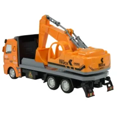 Super Truck: Camion escavatore a volano 19cm immagine 2