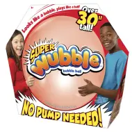 Super Wubble palla di bolle rossa 75 cm