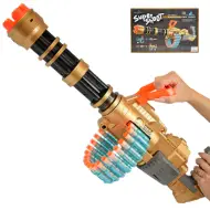 SuperShoot: Mitragliatrice elettronica gigante spara-spugne con proiettili e batteria 70cm