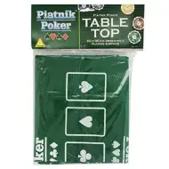 Superficie da gioco per poker in feltro 60 x 90 cm - Piatnik