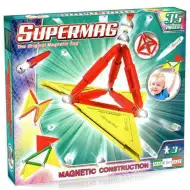 Supermag: set di costruzioni magnetiche da 35 pezzi con pannelli