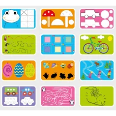 Sviluppo precoce giocoso – Carte di sviluppo per bambini di 3-5 anni immagine 2