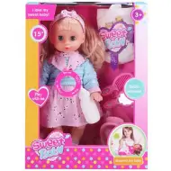 Sweet Baby Bambola che fa pipì con suoni e 5 accessori 38cm