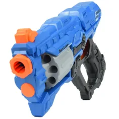 Swift Launcher: Lanciagranate manuale a tamburo con proiettili in spugna e bersaglio 32cm immagine 7