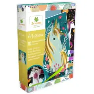 Sycomore Artissimo Set per Creare Immagini Glitterate con Unicorni