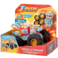 T-Racers: 2 in 1 Mega Striker fuoristrada con figura