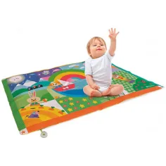 Tappeto da gioco con animali 135x90cm - Clementoni baby immagine 3