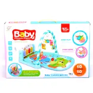 Tappeto da gioco per bambini con pianoforte integrato e motivi di animali