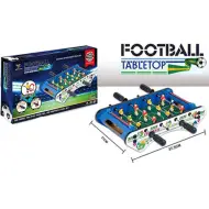 Tavolo da calcio balilla in legno 21x37cm