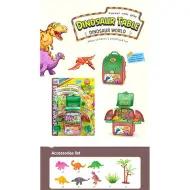Tavolo da gioco portatile con dinosauri