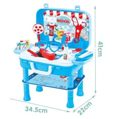 Tavolo medico portatile in contenitore 34,5x22x41cm immagine 2