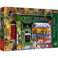 Tea Time: Paradiso degli animali domestici puzzle premium da 1000 pezzi - Trefl