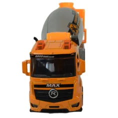 Team di Servizio: Camion a inerzia da costruzione con luci e suoni in diverse varianti 20cm immagine 2