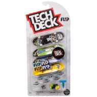 Tech Deck: set di 4 fingerboard FL!P - Spin Master