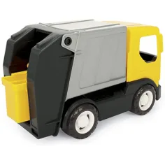 Tech Truck camion dei rifiuti giallo 26cm - Wader immagine 2